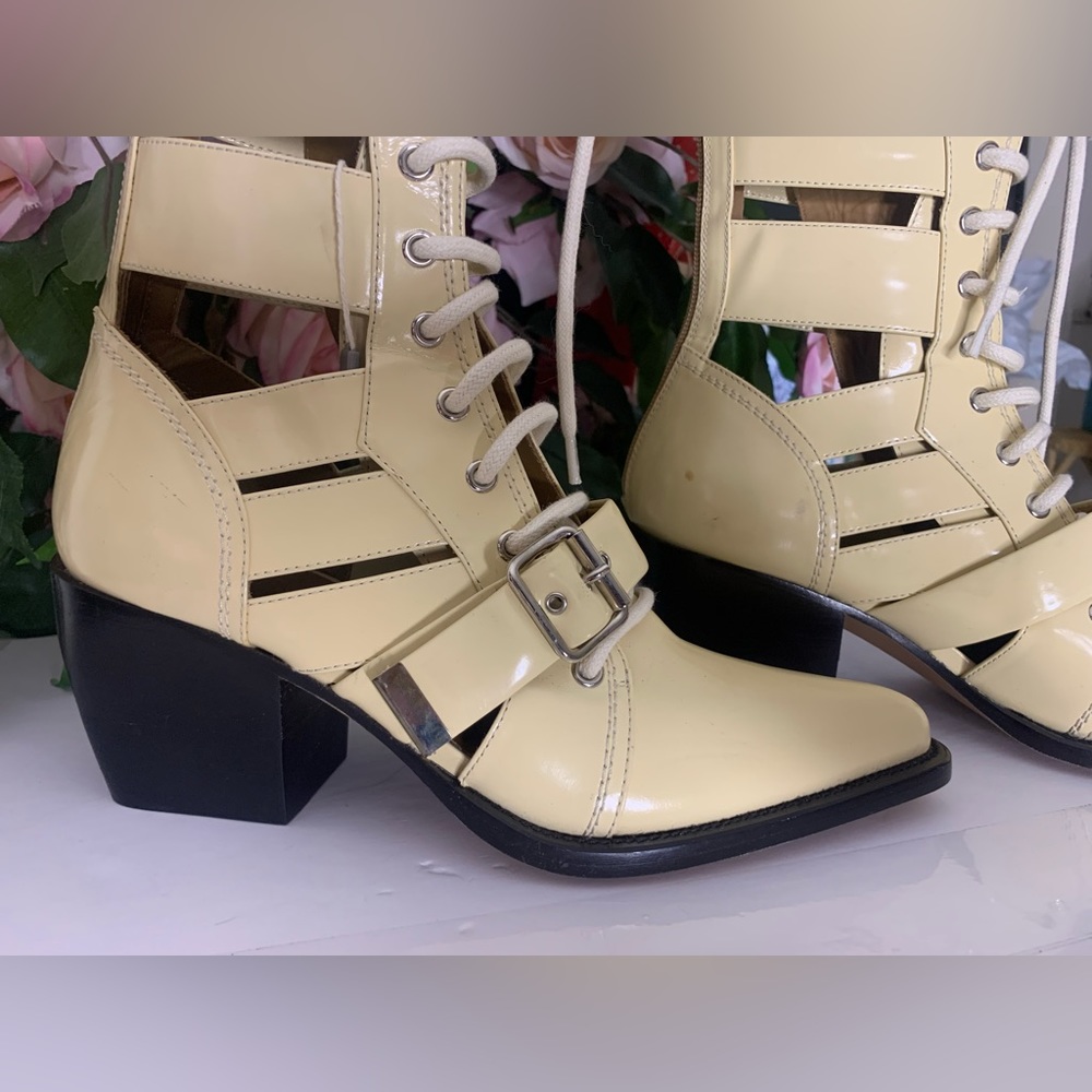 Chloé Rylee Tall Lace-Up Boots - Picture 4 of 10
